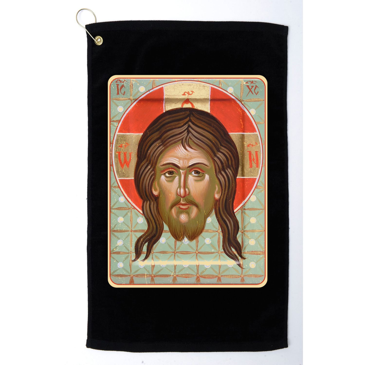 Vintage Mandilion Jesus Christ Golf Towel