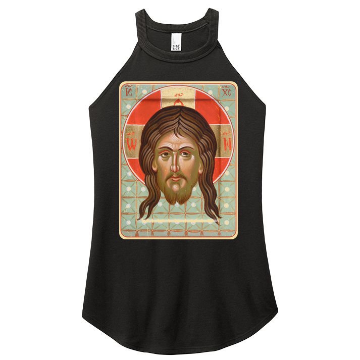 Vintage Mandilion Jesus Christ Women's Perfect Tri Rocker Tank
