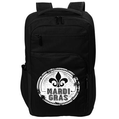 Vintage Mardi Gras New Orleans Logo Impact Tech Backpack