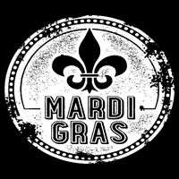 Vintage Mardi Gras New Orleans Logo Bucket Hat