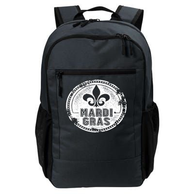 Vintage Mardi Gras New Orleans Logo Daily Commute Backpack