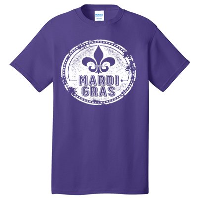 Vintage Mardi Gras New Orleans Logo Tall T-Shirt