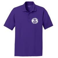 Vintage Mardi Gras New Orleans Logo PosiCharge RacerMesh Polo