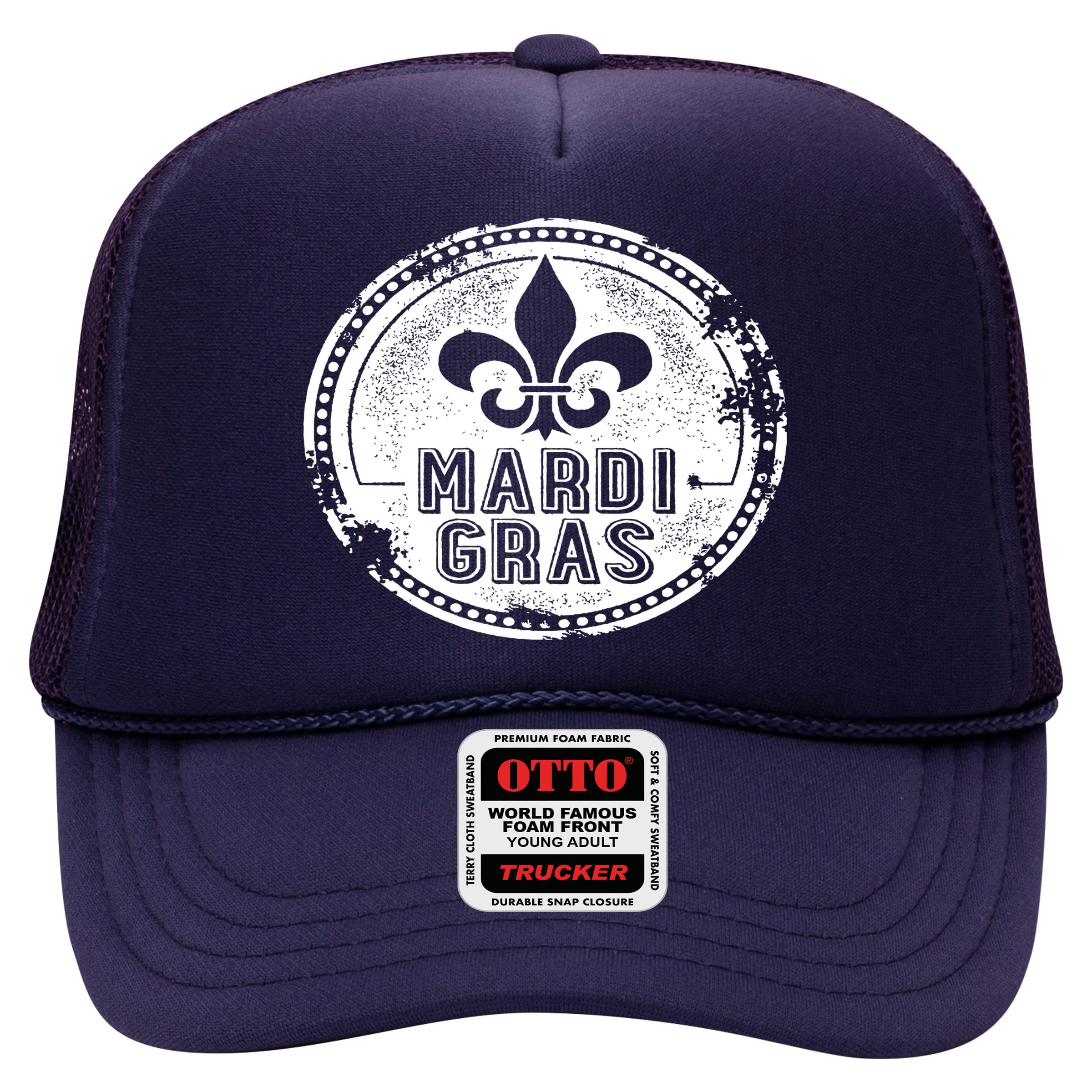 Vintage Mardi Gras New Orleans Logo Hat