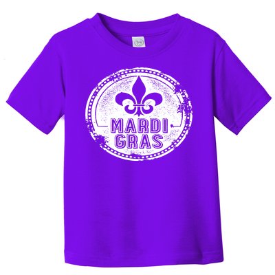 Vintage Mardi Gras New Orleans Logo Toddler T-Shirt