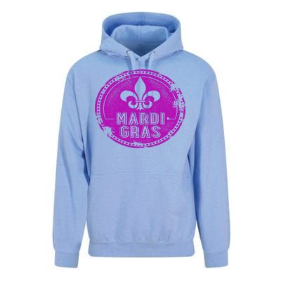 Vintage Mardi Gras New Orleans Logo Unisex Surf Hoodie