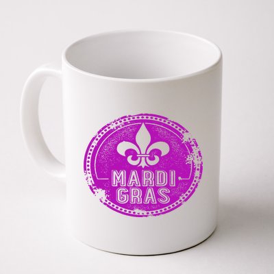 Vintage Mardi Gras New Orleans Logo Coffee Mug