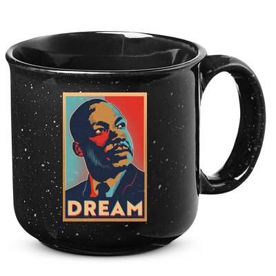 Vintage Martin Luther King Jr MLK Dream Poster 15oz Campfire Ceramic Mug
