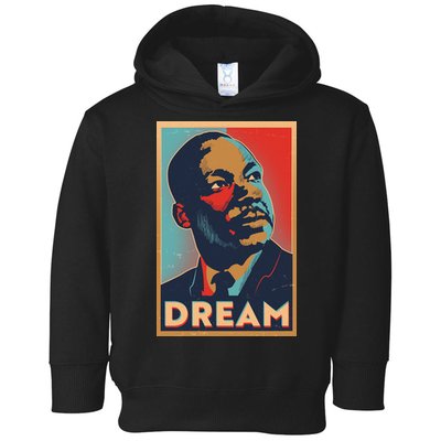 Vintage Martin Luther King Jr MLK Dream Poster Toddler Hoodie