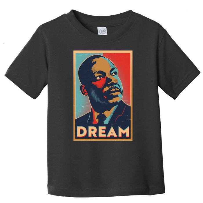 Vintage Martin Luther King Jr MLK Dream Poster Toddler T-Shirt