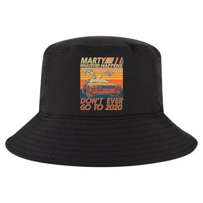 Vintage Marty Whatever Happens Don't Ever Go To 2020 Cool Comfort Performance Bucket Hat