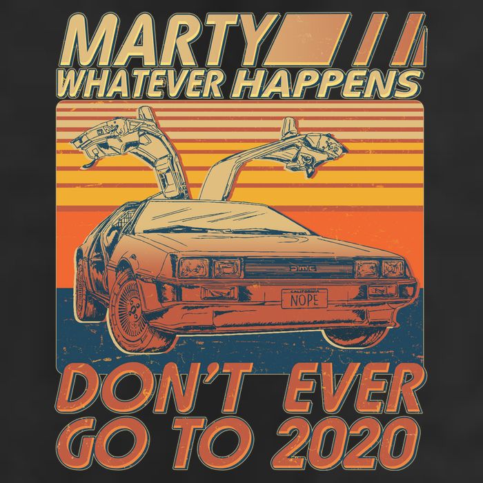 Vintage Marty Whatever Happens Don't Ever Go To 2020 Hat