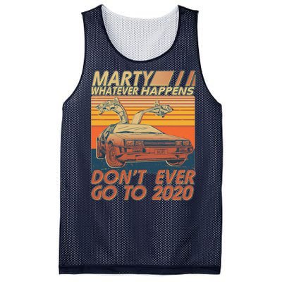 Vintage Marty Whatever Happens Don't Ever Go To 2020 Mesh Reversible Basketball Jersey Tank