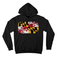 Vintage Maryland Flag Hoodie