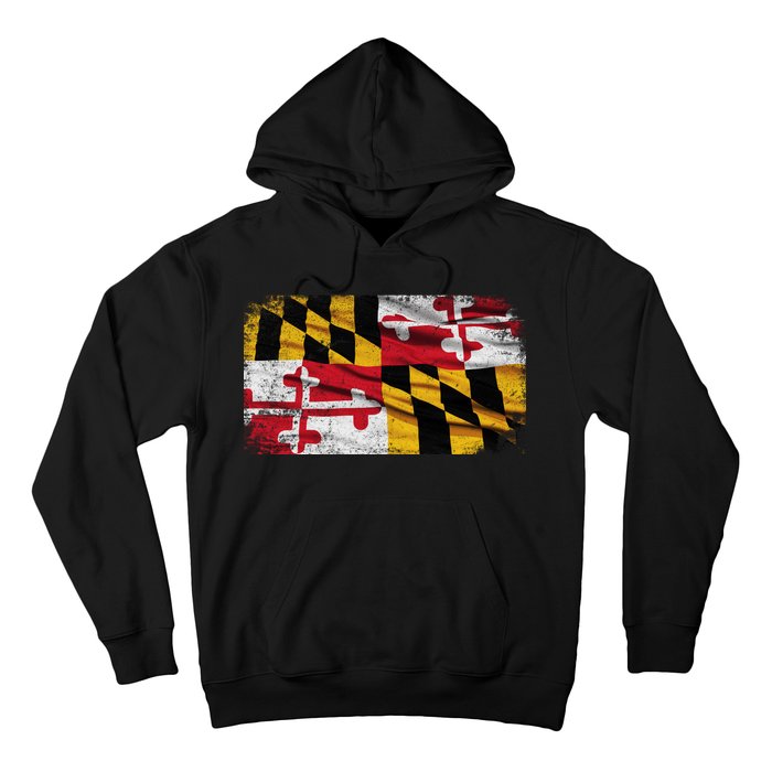 Vintage Maryland Flag Hoodie