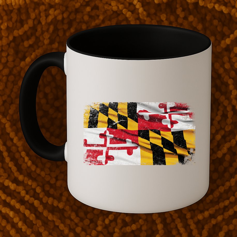 Vintage Maryland Flag Mug