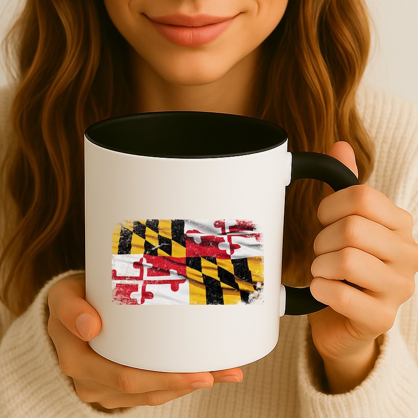 Vintage Maryland Flag Mug