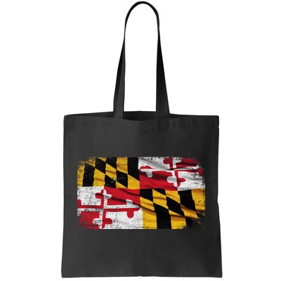 Vintage Maryland Flag Tote Bag