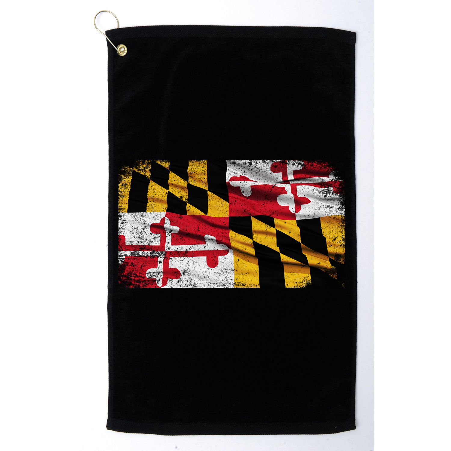 Vintage Maryland Flag Golf Towel