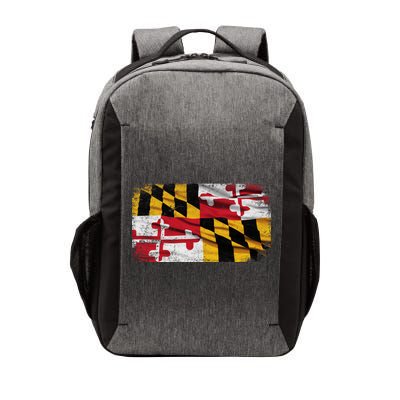 Vintage Maryland Flag Vector Backpack