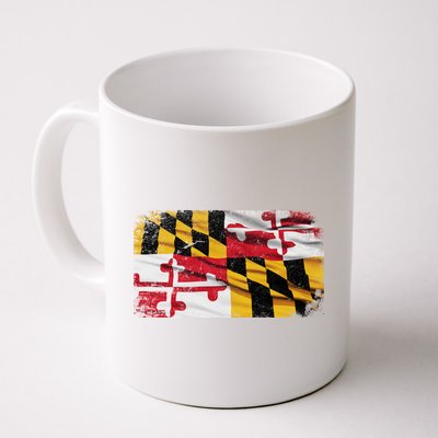 Vintage Maryland Flag Coffee Mug