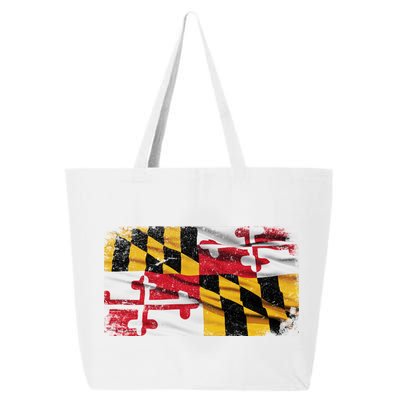 Vintage Maryland Flag 25L Jumbo Tote