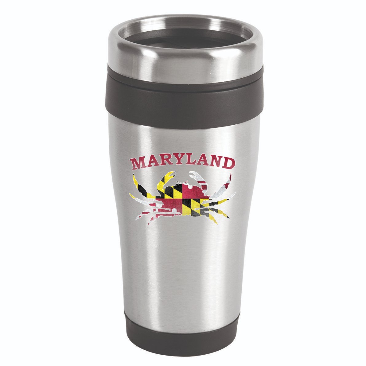 Vintage Maryland State Blue Crab Pride Flag  16oz Travel Tumbler
