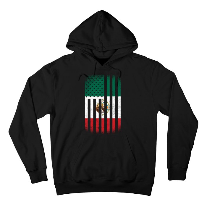 Vintage Mexican Flag Hoodie