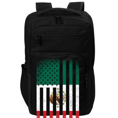 Vintage Mexican Flag Impact Tech Backpack