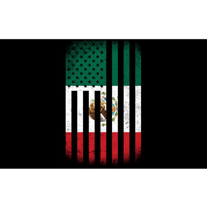 Vintage Mexican Flag Bumper Sticker