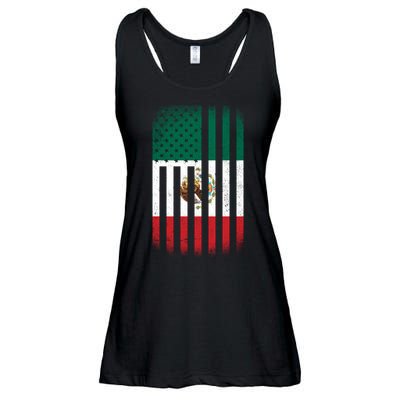 Vintage Mexican Flag Ladies Essential Flowy Tank