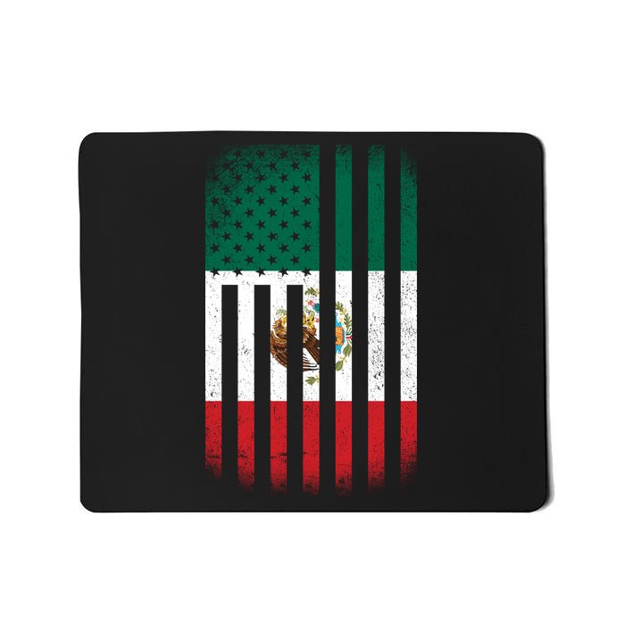 Vintage Mexican Flag Mousepad