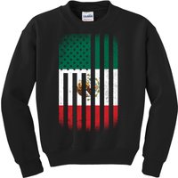 Vintage Mexican Flag Kids Sweatshirt