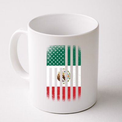 Vintage Mexican Flag Coffee Mug