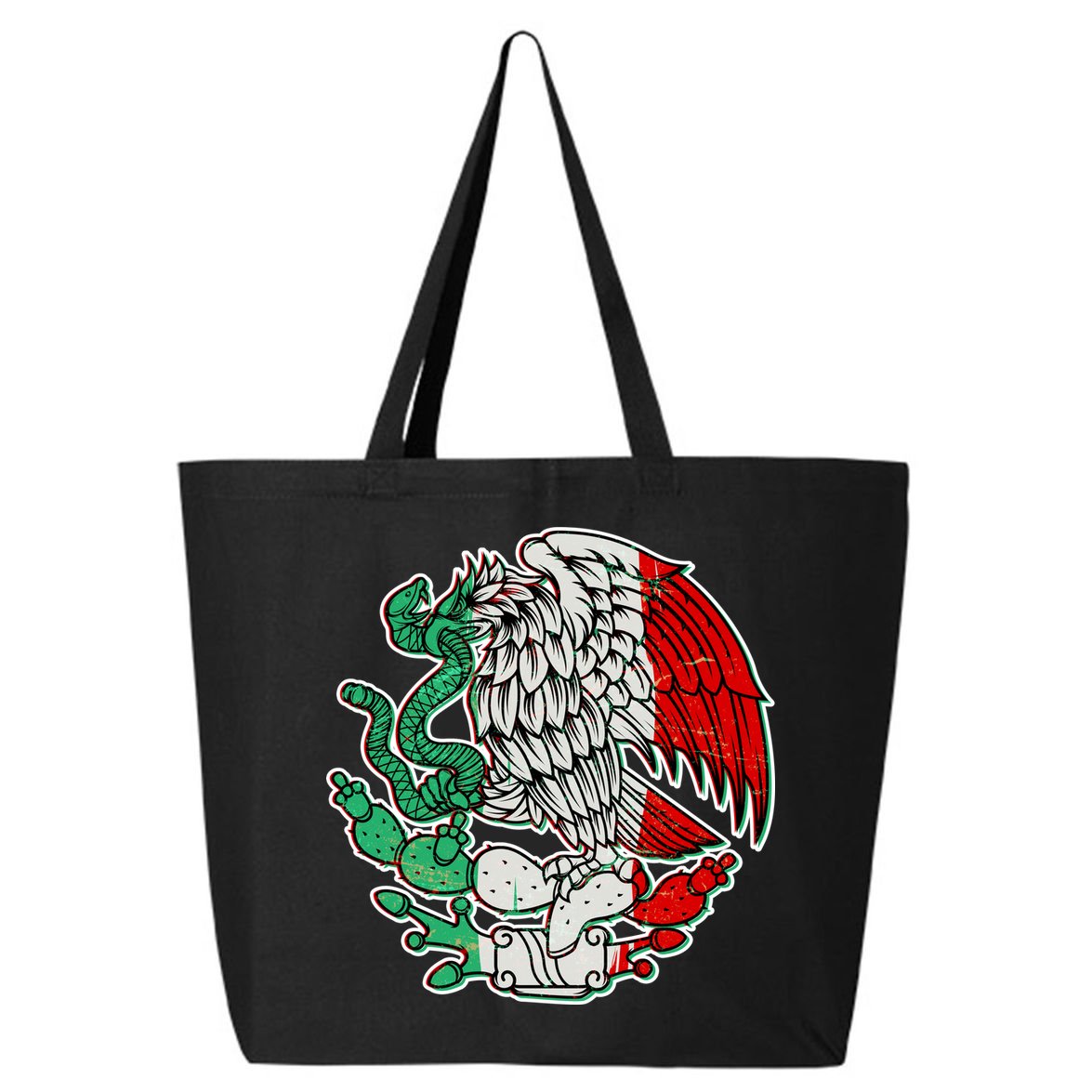 Vintage Mexico Eagle Symbol 25L Jumbo Tote