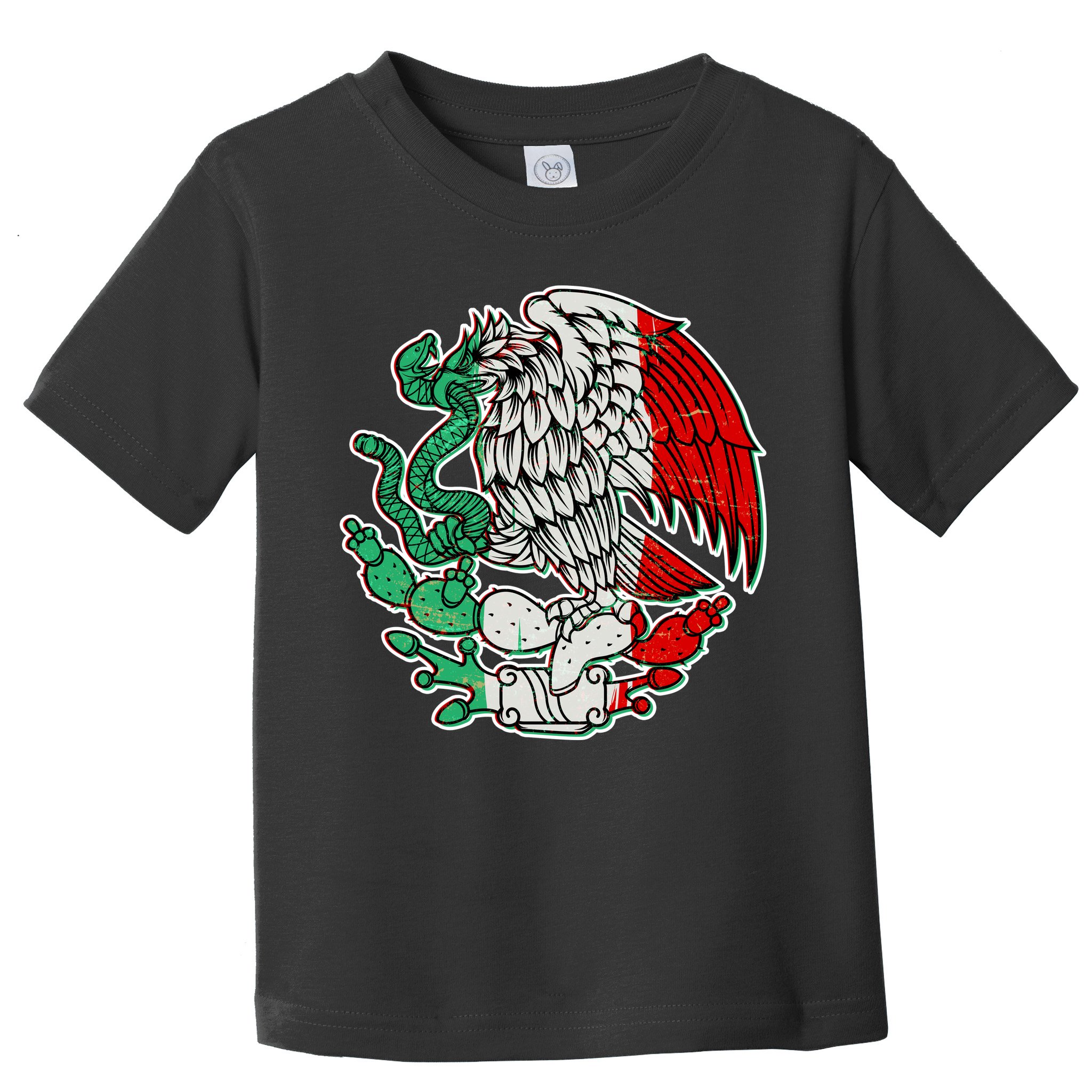 Vintage Mexico Eagle Symbol Toddler T-Shirt