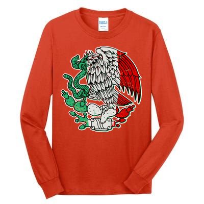 Vintage Mexico Eagle Symbol Tall Long Sleeve T-Shirt