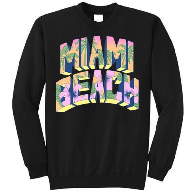 Vintage Miami Beach  Sweatshirt