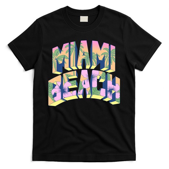 Vintage Miami Beach  T-Shirt