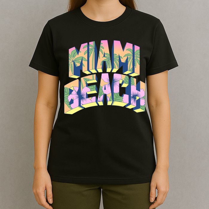 Vintage Miami Beach  T-Shirt