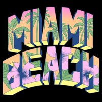 Vintage Miami Beach  T-Shirt