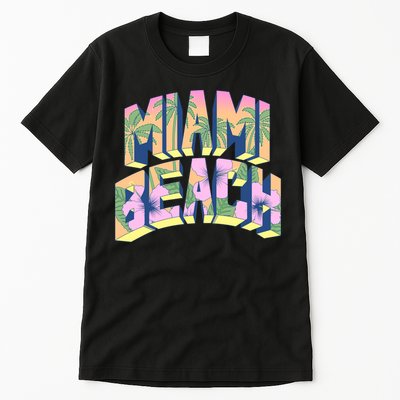 Vintage Miami Beach  Tall T-Shirt