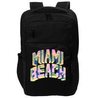 Vintage Miami Beach  Impact Tech Backpack