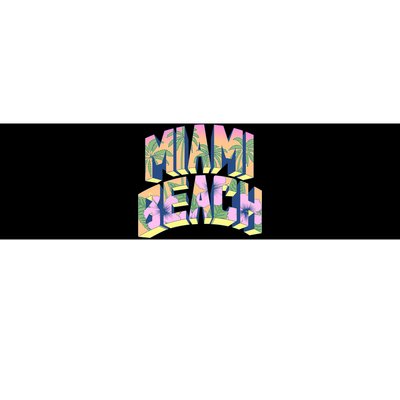 Vintage Miami Beach  Bumper Sticker