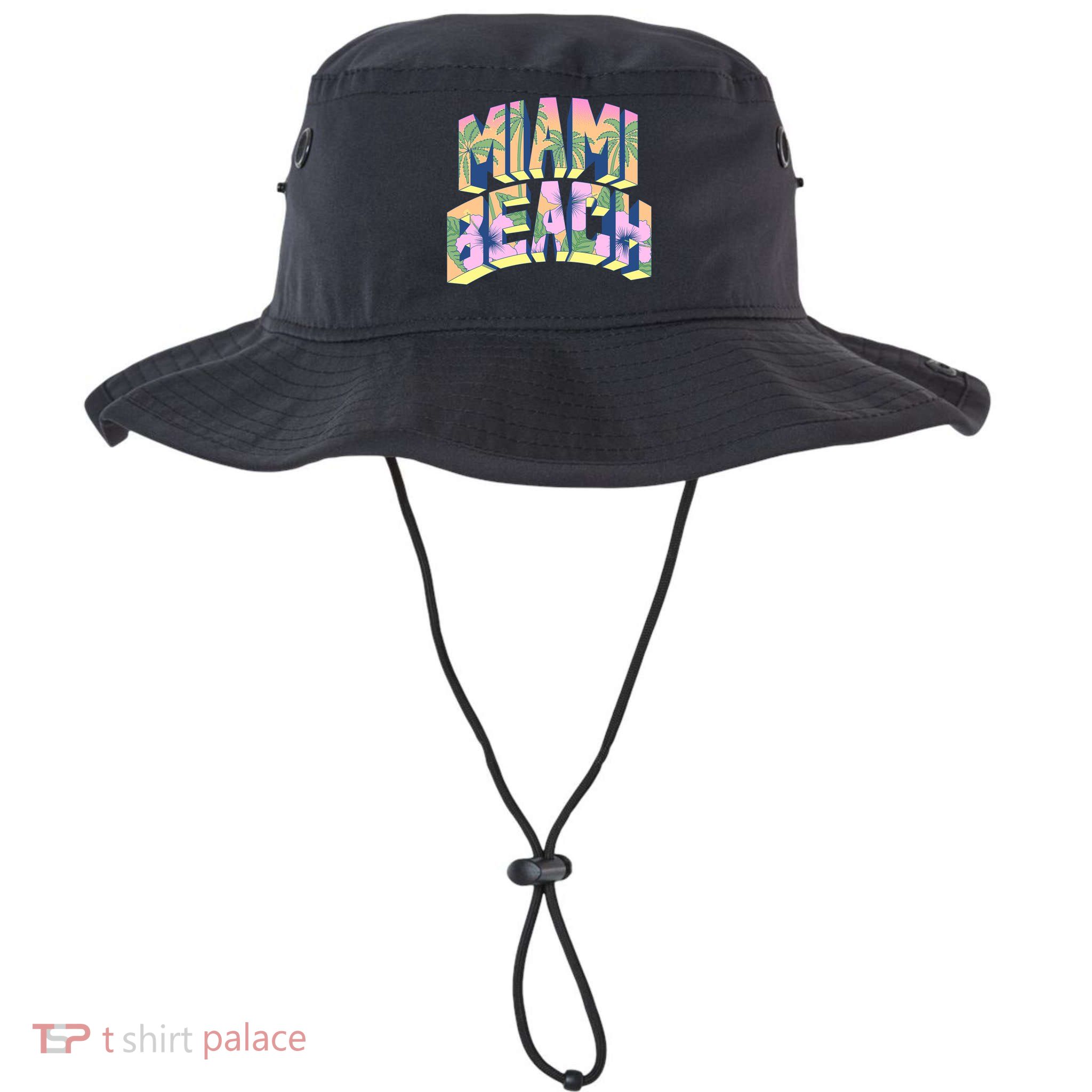 Vintage Miami Beach  Bucket Hat