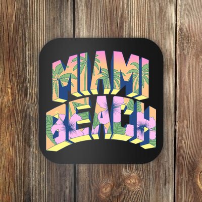 Vintage Miami Beach  Coaster