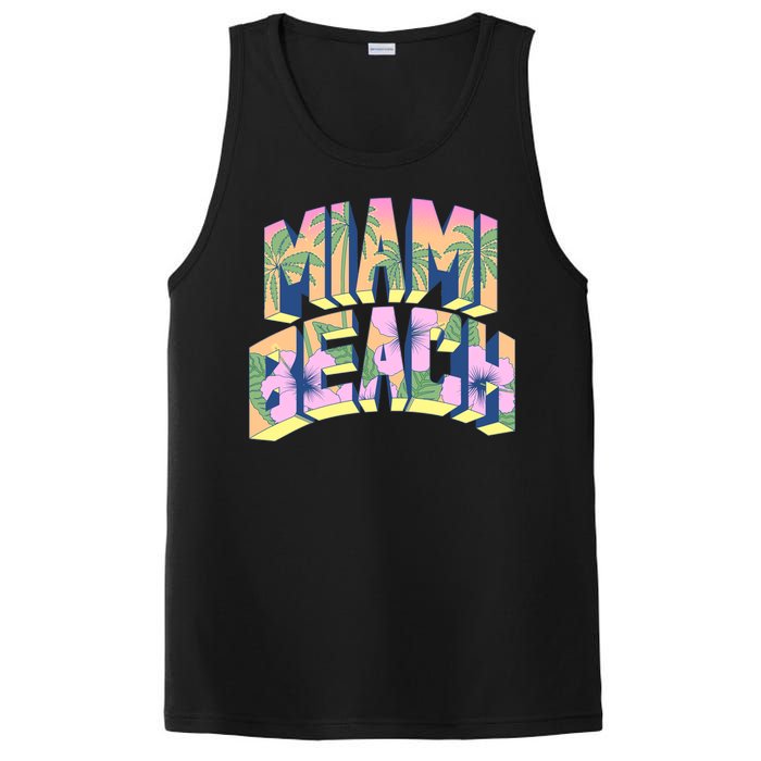 Vintage Miami Beach  PosiCharge Competitor Tank