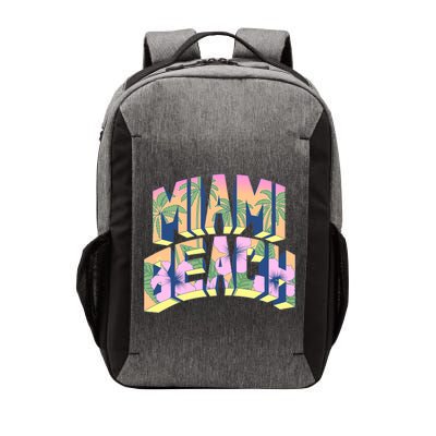 Vintage Miami Beach  Vector Backpack