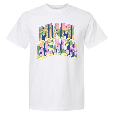 Vintage Miami Beach  Garment-Dyed Heavyweight T-Shirt