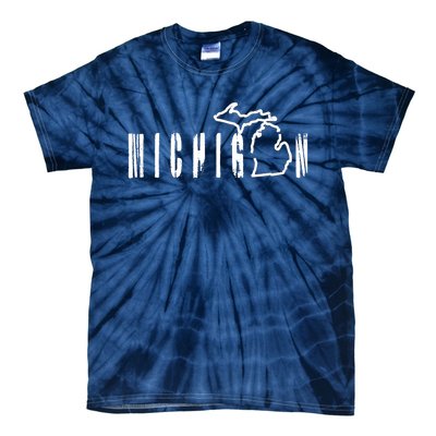 Vintage Michigan Mitten Tie-Dye T-Shirt